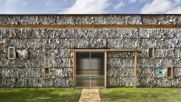 Ada Rumah Dibangun dari Limbah Kertas, Nih Penampakannya