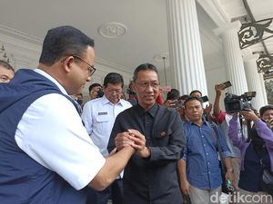 Anies Bertemu Pj Gubernur DKI Heru Budi: Agar Ada Kesinambungan