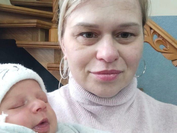 Galina Bersama Pengungsi/Foto: Insider/KidSave