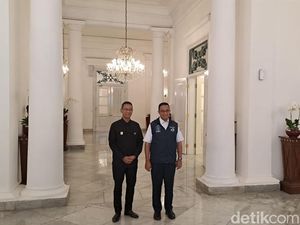 Anies Bicara soal Kesinambungan Pemerintahan Saat Bertemu Heru Budi