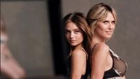 Potret Kekompakan Ibu dan Anak Jadi Model Lingerie Bak Kakak-Adik