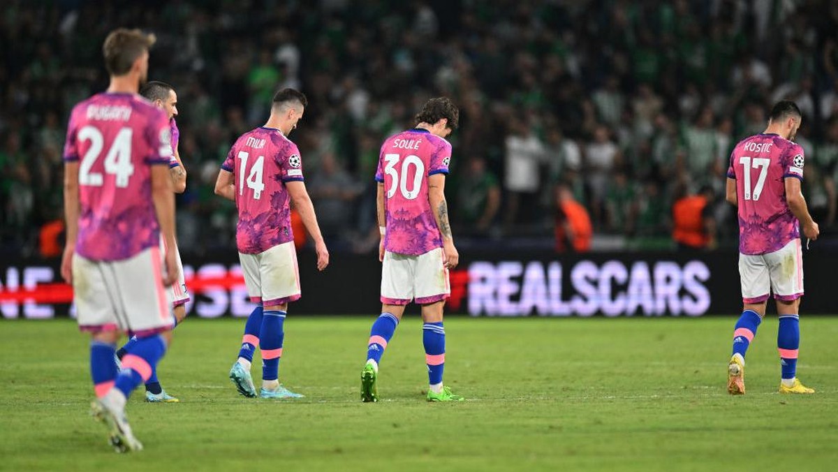 Juventus dikalahkan Maccabi Haifa 0-2 di Liga Champions (Foto: UEFA via Getty Images/Tullio Puglia - UEFA)