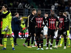 AC Milan juga berada di peringkat ketiga Grup E dengan perolehan empat poin dari empat laga. Rossoneri minus dua poin dari RB Salzburg dan tiga poin dari Chelsea (Getty Images)