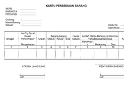 Kartu Stok Barang: Fungsi, Cara Membuat, dan Contohnya