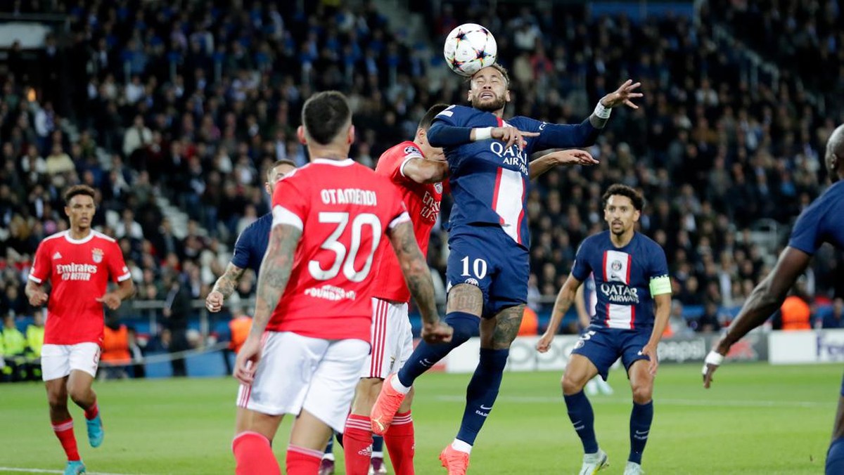PSG dan Benfica menuntaskan laga dengan skor 1-1. (Foto: Getty Images/Soccrates Images)