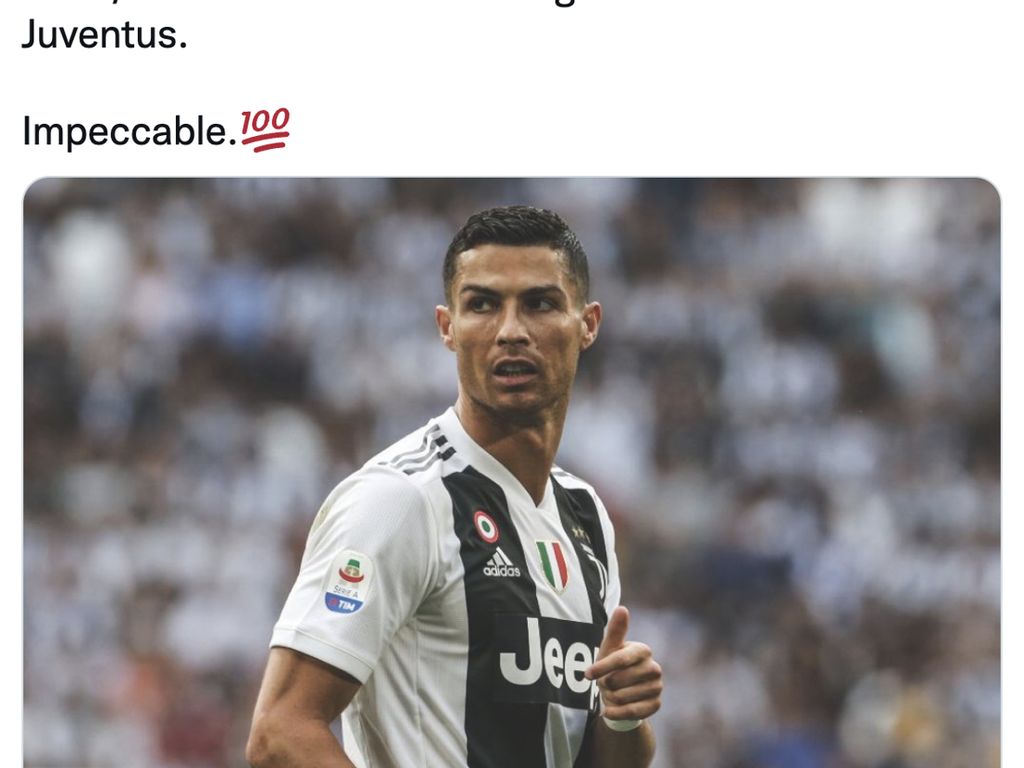 Juventus Dilibas Maccabi Haifa, Malah Ronaldo yang Dipuja