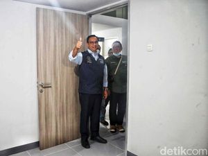 Momen Anies Baswedan Resmikan Kampung Susun Bayam
