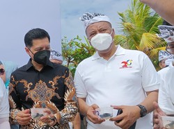 Densus 88-Yenny Wahid Lepas Tukik saat Peringatan Bom Bali di Nusa Dua