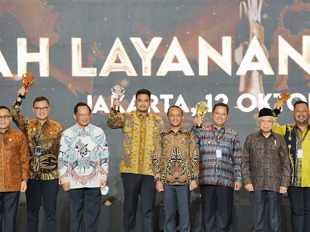 Pemko Medan Raih Runner Up Anugerah Layanan Investasi