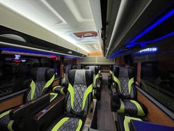 Melihat Kemewahan Kabin Bus Gunung Harta Seharga Rp 1,2 M