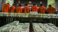 Polri Amankan 270,283 Gram Sabu Berkedok Kopi-Teh China