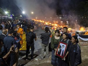 36 Korban Pembantaian di Thailand Akhirnya Dikremasi 36 Korban Pembantaian di Thailand Akhirnya Dikremasi