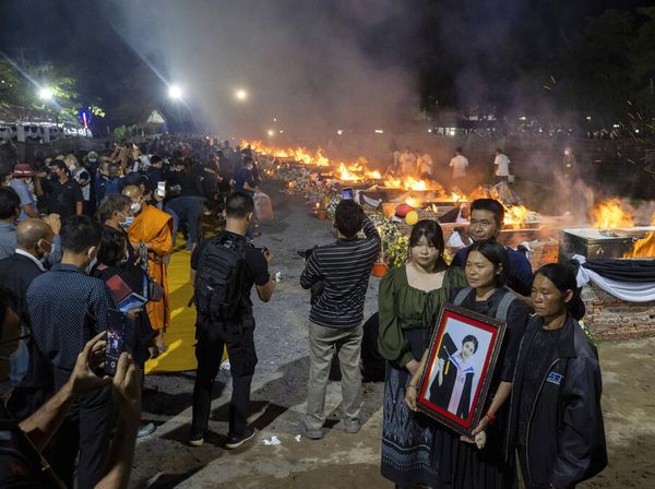 36 Korban Pembantaian di Thailand Akhirnya Dikremasi