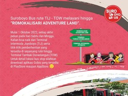 Suroboyo Bus Tambah Rute ke Romokalisari Adventure Land Surabaya