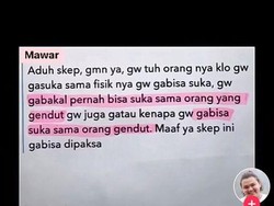 Viral Kisah Pria Cintanya Ditolak Karena Gemuk, Buktikan Bisa Glow Up