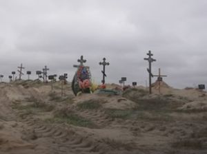 Hamparan Kuburan Massal di Kota Lyman Ukraina