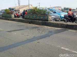 Sempat Rusak, Kini Jalan di Flyover Ciputat Telah Diperbaiki
