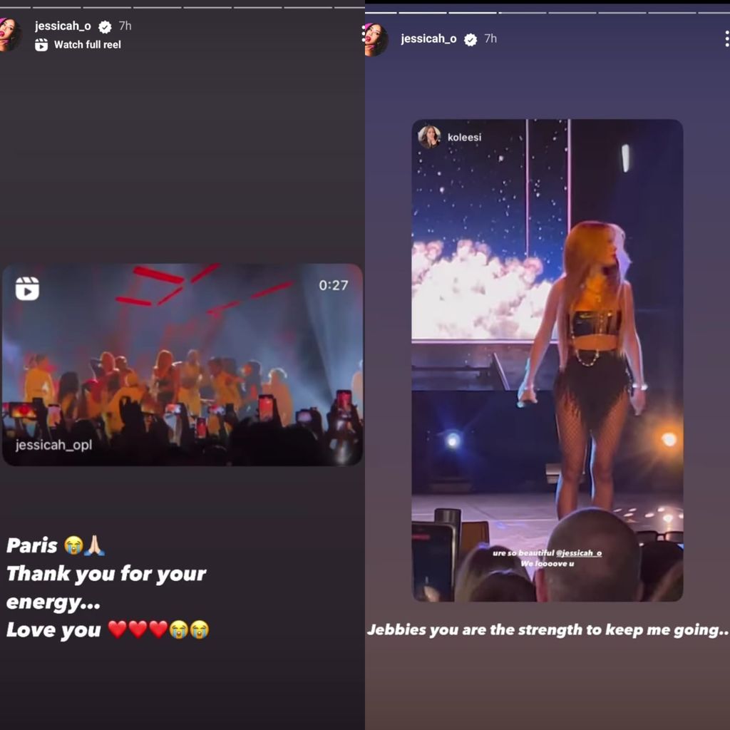 Jessi akhirnya konser di Paris.