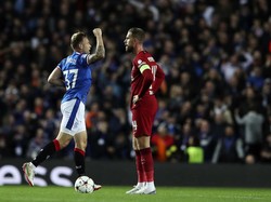 Rangers sempat unggul duluan lewat Scott Arfield di menit ke-17. 