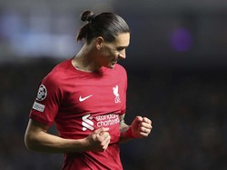 Darwin Nunez akhirnya ikut mencatatkan nama di papan skor sekaligus membawa Liverpool menjauh jadi 3-1 di menit ke-66. 