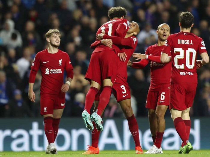 Liverpool berpesta gol dalam lawatannya ke markas Rangers FC, Kamis (13/10/2022) dini hari WIB. The Reds menang 7-1.