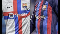 Nasib Barca bahkan bukan cuma ditentukan sendiri. Hasil di laga tim lain pada matchday berikutnya bisa memastikan Pique cs turun kasta ke Liga Europa. Foto: dok. Twitter