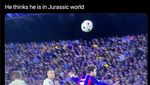 Meme Liga Malam Jumat: Jumpa lagi... Jumpa Barca Kembali
