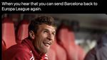 Meme Liga Malam Jumat: Jumpa lagi... Jumpa Barca Kembali
