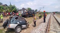 Penampakan Taruna Terbelah Tertabrak Kereta Api Tewaskan 2 Penumpang