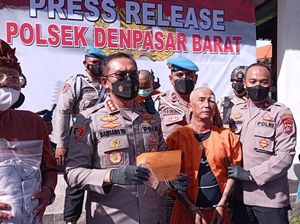 Jambret Perhiasan Emak-emak, Pria di Denpasar Ditangkap-Ditembak Polisi