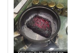 10 Kreasi Masakan Gagal Netizen Twitter, Ada yang Gosong Mirip Arang