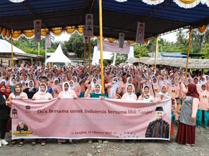 Emak-emak di Binjai Gelar Doa Bersama Dukung Ganjar Maju Pilpres 2024