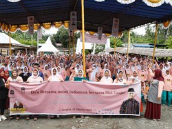 Emak-emak di Binjai Gelar Doa Bersama Dukung Ganjar Maju Pilpres 2024