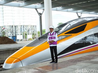 Sebelum Dijajal Xi Jinping, Jokowi Pantau Progres Proyek Kereta Cepat