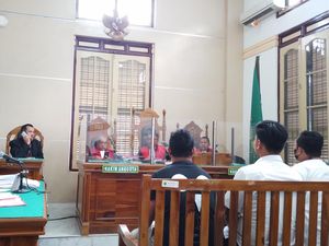 3 Sekawan Diadili Bawa Sabu 14 Kg ke Pekanbaru