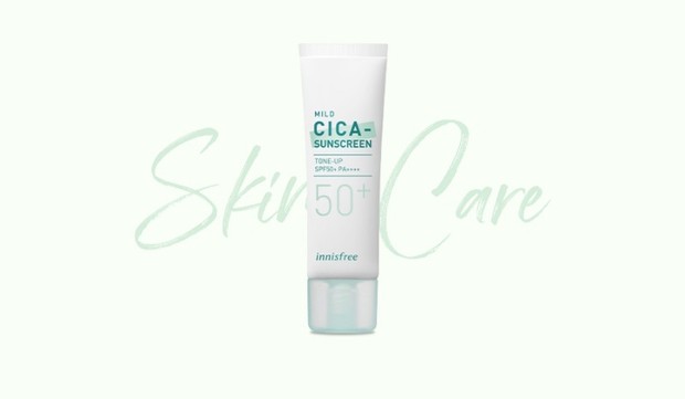 Contoh produk skincare dengan kandungan Centella aciatica.
