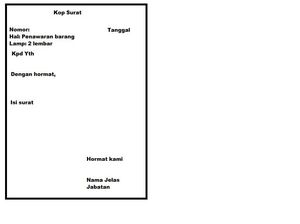Apa Itu Surat Penawaran? Pengertian, Fungsi, Unsur, dan Contohnya Apa Itu Surat Penawaran? Pengertian, Fungsi, Unsur, dan Contohnya