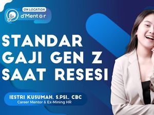 dMentor: Standar Gaji Gen Z Saat Resesi