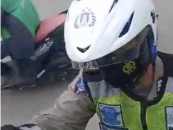 Viral Polisi di Palembang Setop Sopir Truk Tak Bersalah