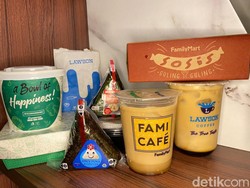 Adu Rasa Makanan dan Minuman Family Mart VS Lawson