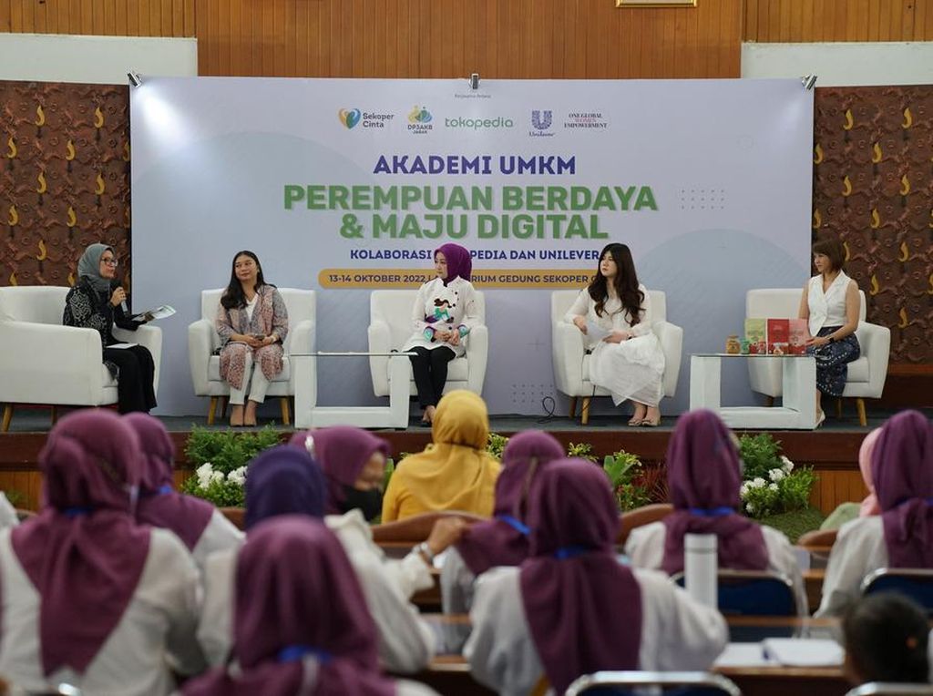Tokopedia-Unilever Gelar Pelatihan Usaha buat Womenpreneur di Jabar