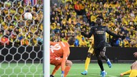 Teranyar, Arsenal kalahkan Bodo/Glimt 1-0 di lanjutan Liga Europa, Kamis (13/10) malam WIB. Gol Bukayo Saka amankan tiga poin (Getty Images)