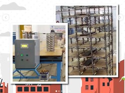 Dosen-Mahasiswa Polnep Bikin Alat Uji Gempa di Makul Struktur, Seperti Apa?