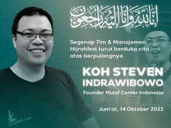 Pendiri Mualaf Center Indonesia Steven Indra Wibowo Meninggal Dunia