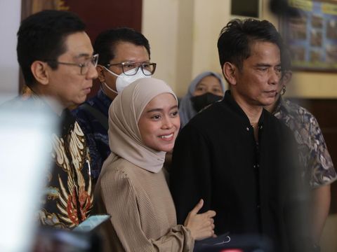 Lesti Kejora di Polres Jakarta Selatan.