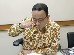 Momen Makan Siang Terakhir Gubernur Anies di Balai Kota
