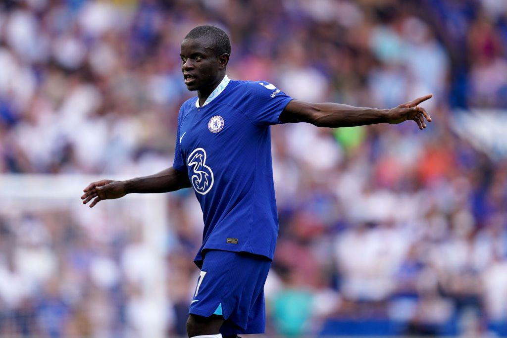 Chelsea's N'Golo Kante during the Premier League match at Stamford Bridge, London. Picture date: Sunday August 14, 2022. (Photo by John Walton/PA Images via Getty Images)