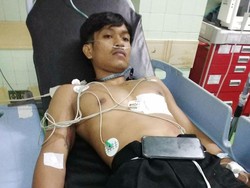 Kondisi Terkini Petugas Parkir RSUP Prof Ngoerah Korban Penusukan