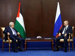 Bertemu Putin, Presiden Palestina Mengaku Tak Percaya AS