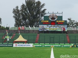 Papan Skor Kepala Maung yang Ikonik di Stadion Siliwangi